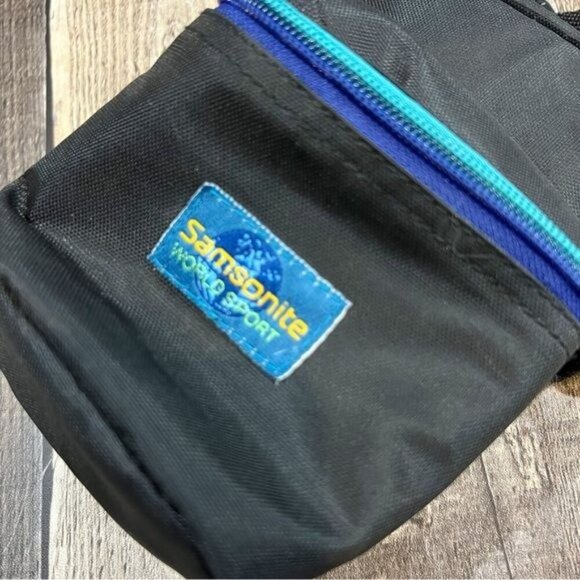Vintage Samsonite World Sport Soft Camera Bag Y2K Retro 90s - Picture 3 of 8
